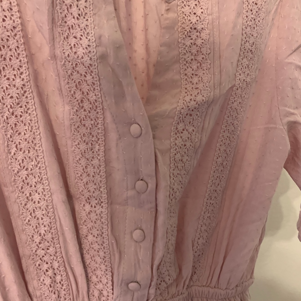 BLUSH RUFFLE DRESS! - Picture 3 of 3